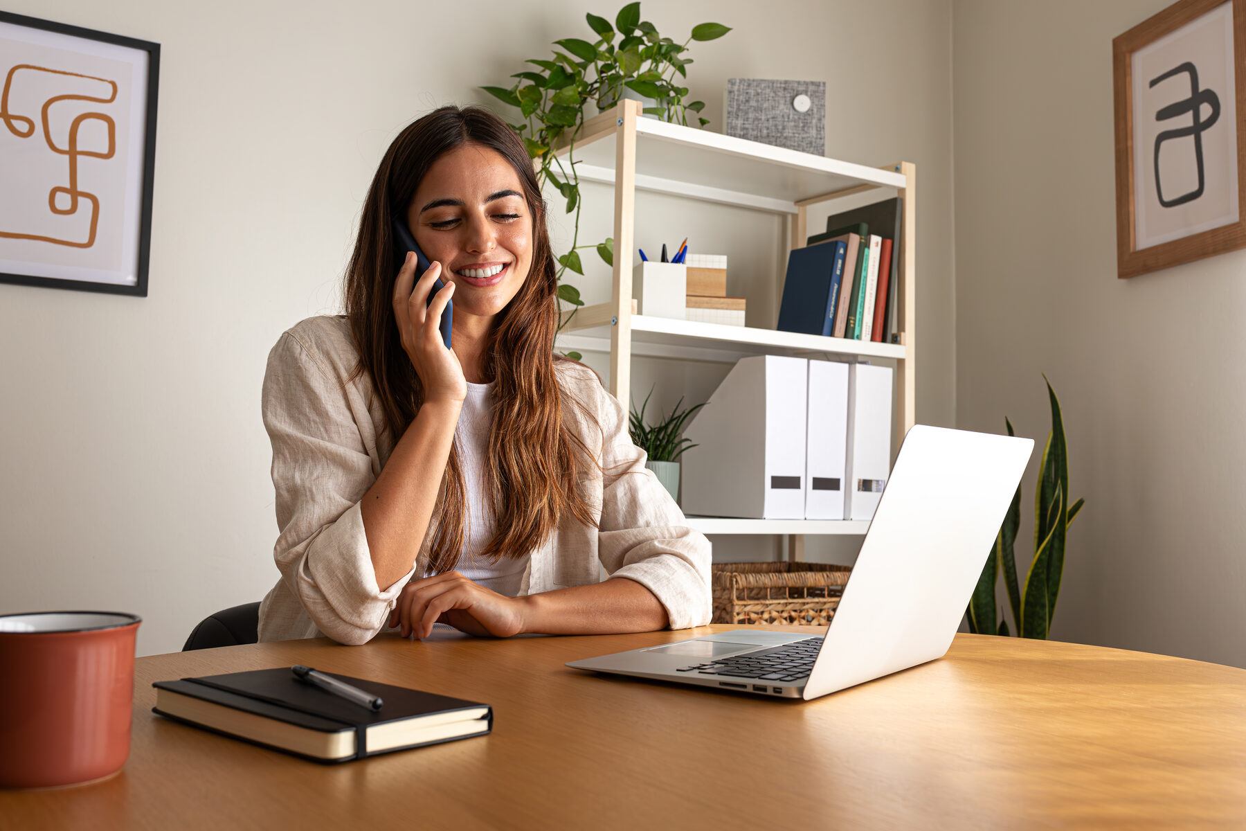 A person researching how to find the right therapist in Atlanta